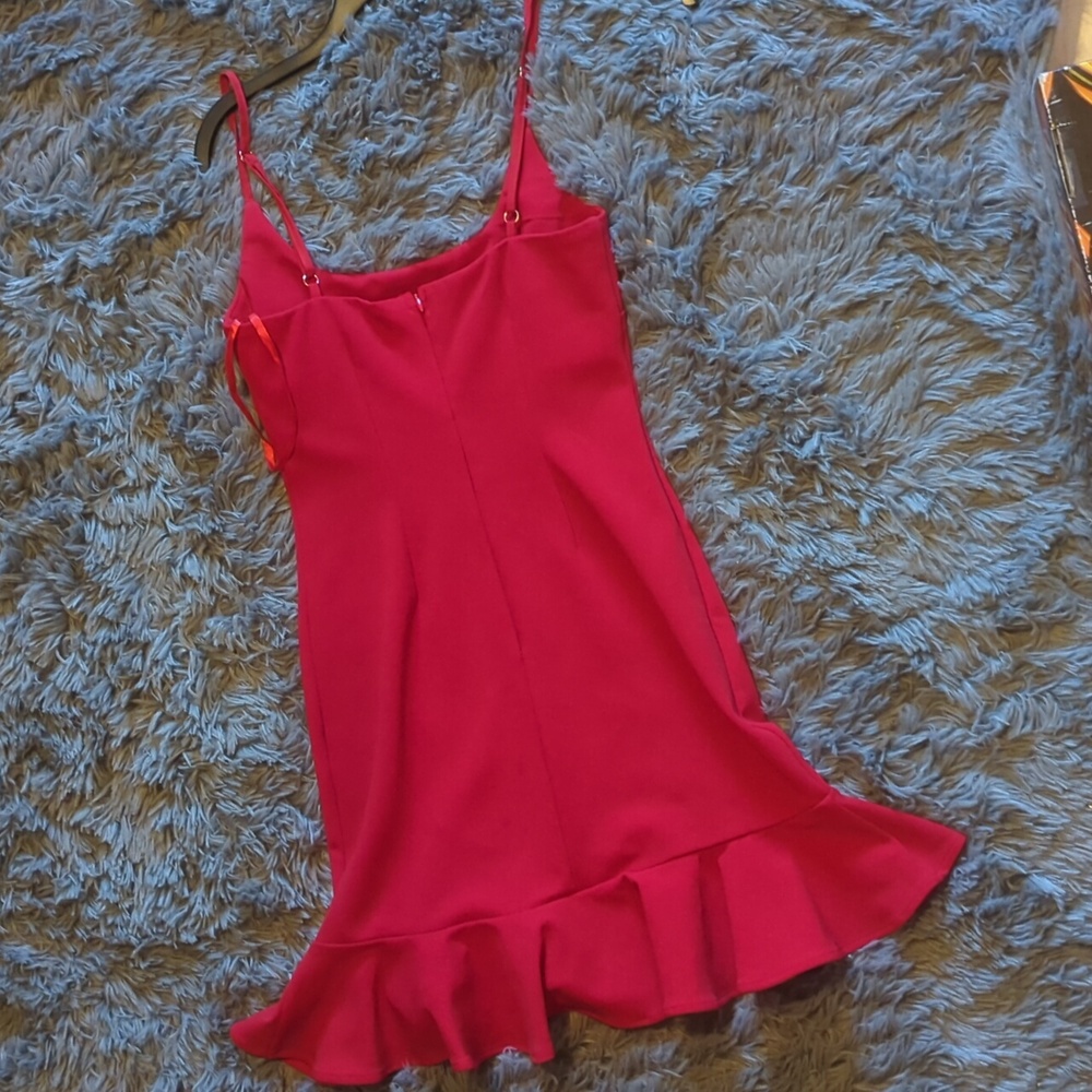 Saints and secrets small red dress.